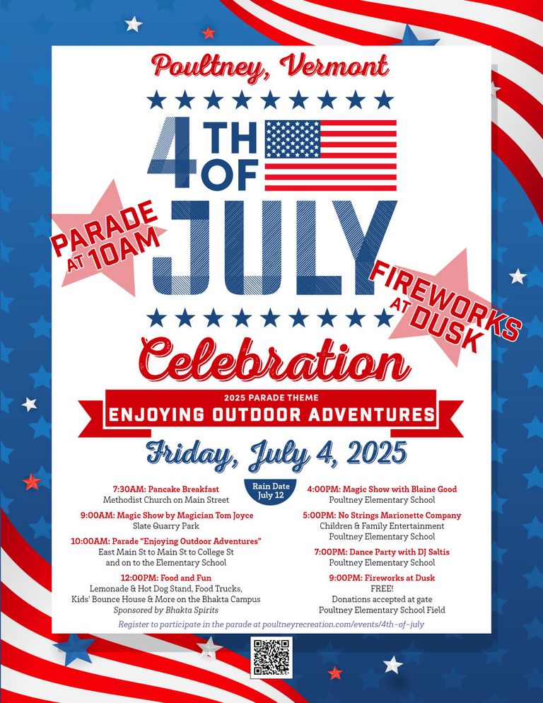 July 4th Celebration in Poultney, VT July 4th Celebration in Poultney, VT